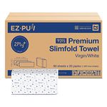 EZ-Pull Countertop Premium 2 Ply Glue Kitchen/Camping/Fishing/RV Paper Hand Towel