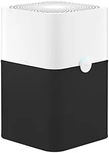 BLUEAIR Air Purifier Large Room, Air Cleaner for Dust Pet Dander Smoke Mold Pollen Bacteria Allergen, Odor Removal, for Home Bedroom Living Room, Washable Pre Filter, HEPASilent, Blue 211+ (Non-Auto)