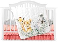 3PCS Crib Bedding Set Baby Minky Bl