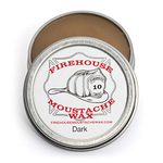 Firehouse Moustache Wax - Dark Wax, 1 Ounce