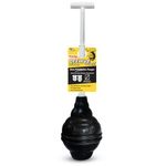 Korky 96-4AM BeehiveMAX Toilet Plunger, Black