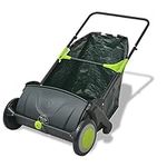 vidaXL Outdoor Garden Power Lawn Sweeper Leaf Grass Collector Remover 103 L