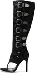 Cape Robbin Moto Mami Boots for Women - Black Size 8.5