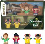 Little People Collector Breaking Bad TV Show Special Edition Figure Set in Display Box for Adults & Fans