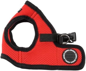 Puppia Soft Vest Dog Harness, Red, Small