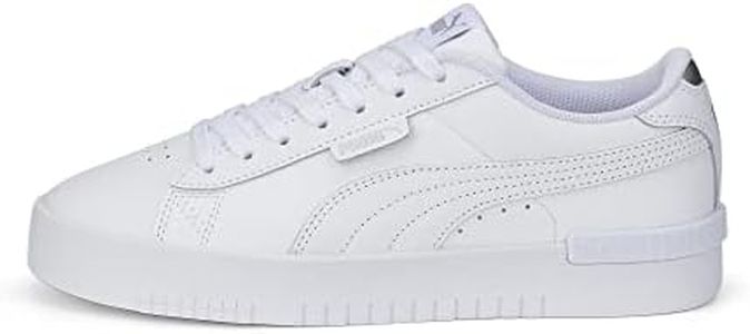 PUMA Women's Jada Renew Sneaker, White/White/Silver, US 9