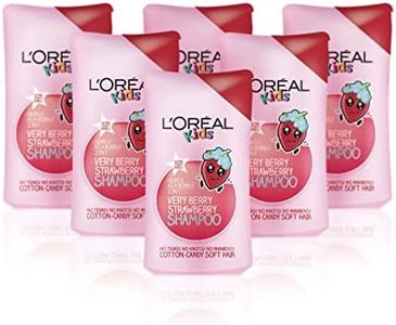 L'Oréal Kids Extra Gentle 2-in-1 Very Berry Strawberry Shampoo 250ml Pack of 6