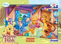 Frank Disney Winnie The Pooh Jigsaw Puzzle (250 Pieces) for Kids Above 8+ Years - Fun & Challenging Brain Booster Games | Educational Puzzle for Focus and Memory -34402