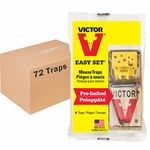 Victor Easy Set Mouse Trap (Pack of 72)