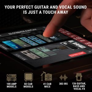 HeadRush Prime Multi-Effects Guitar Pedal – Amp Modeling & FX