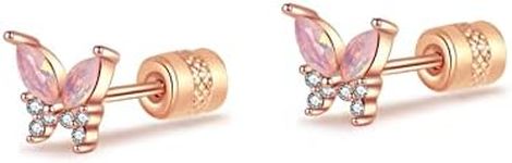 LIAYA Butterfly Earrings for Girls 