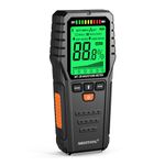 MESITOOL Pinless Moisture Meter,Wall Moisture Reader for Water Leak Detector,Infrared Water Leak Detector for Lumber Humidity Tester
