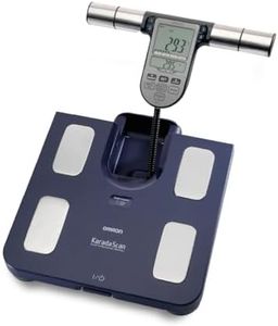OMRON BF511 Family Body Composition Monitor with 8-Sensor Full Body Measurement, BMI, Body Fat Percentage Analysis - Digital Weighing Scale for Adults/Kids (6 Years+) - 330 lbs / 150 kg Capacity
