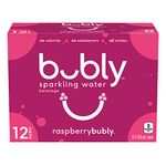 Bubly Sparkling Water raspberry 12 x 355 mL