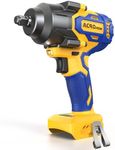 ACROPOW Cordless Impact Wrench Compatible with DEWALT 20V MAX Battery, 1/2 Inch Brushless High Torque Power Impact Gun 630 Ft-lbs(850 N.m) with 3-Mode Speed, LED Light (Bare Tool Only)