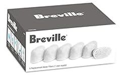 Breville Single Cup Brewer Replacement Charcoal Filters,White, 6 - BWF100