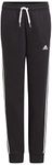 adidas,Boys, Essentials 3-Stripes Joggers,Black/White,Small