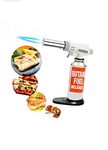 Cloudberry Gas Torch Blowtorch Welding Flame Gun Food Gun Butane Gun Torch for Creme, Brulee, BBQ, Baking, Jewelry with Butane Canister (905 TORCH SET)