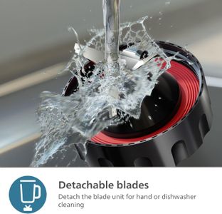 Philips 5000 Blender 1200W – Black High-Power Kitchen Mixer