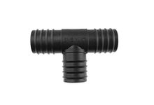 25mm 1" T Piece Plastic Barbed TUBING Connector Fish Pond Pipe Joiner HYDROPHONICS Hose Inline Repair