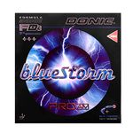 Donic BlueStorm Pro AM Max Table Tennis Rubber, Colour - Red