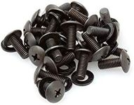 Hosa RMC-180, Rack Mounting Hardware, 24 Pieces, Black, 3 x 0.5 x 3 inches