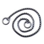 SGODA Black Dog Chain Collar Choke 