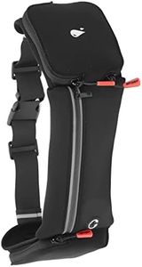 Running Waist Pack Bag Running Waist Pack Running Waist Bag, Hydration Belt Water Bottle Holder Pouch Waterproof Running Waist Bag for Hiking Climbing Outdoor Sports Fitness, Black