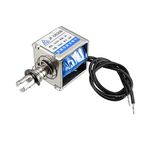 xcluma JF-0826B DC 12V 20N 10mm Stroke Push-Pull Type DC Solenoid Electromagnet Linear Motion