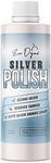 Silver Polish, Silver Cleaner (8-oz Bottle), Made in the USA | Silver Jewelry Cleaner – Gently Removes & Prevents Tarnish | Safe to Use on All Silvers by Evo Dyne (Silver Polish)