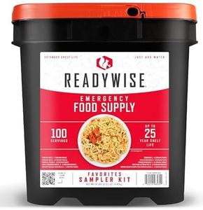 READYWISE -Favorites Sample Kit, 100 Servings, MRE, Emergency Food Supply, Premade, Freeze Dried Food, Survival Meal, Hiking, Adventure & Camping Essentials, Emergency Preparedness, 25-Year Shelf Life