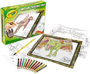 CRAYOLA - 74-7497 Dinosaur Light Up Tracing Pad Dinosaurs Memo Board for Leisure and Traveling Gift Idea