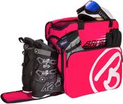 Brubaker Ski Boot Bag, Backpack, Super Champion, Pink White, Limited Edition