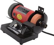 Mini Bench Grinder, Bench Grinder Versatile Electric 220V 150W with Accessories for Carving (AU Plug)