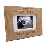 I Changed Your Name To Auntie Baby Scan Announcement Photo Frame