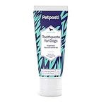 Petpost | Toothpaste for Dogs - Coconut Oil and Baking Soda Based Dental Gel That Naturally Eliminates Bad Breath - Dirt, Gunk, and Tooth Buildup Gone - Mint Flavor 113 g