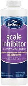 BioGuard Scale Inhibitor, 1 Quart, Concentrated Formula, Prevents and Removes Scale Build-Up and Metal Stains, Protects Pool Equipments