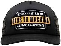 Deus Grip Tape Trucker Cap - Black,