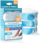 Spongables Pedi Scrub Foot Exfoliat
