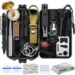 Mens Dad Gifts Survival Kit Fathers Day Military Gift Ideas from Daughter Son Wife Great Gifts for Dad Men Him Boyfriend Grandpa Camping Accessories Survival Gear Papa Gifts for Birthday Christmas