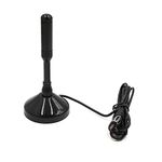 uxcell Universal Black Auto Car Magnet Base AM FM Radio Signal Antenna Aerial