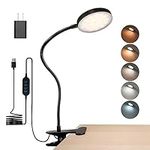 LiFMIRA Desk Lamp Clip on Light 8W 