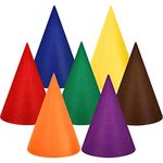 SATINIOR Gnome Hats for Adult Dwarf Hats Adult Gnome Cone Colorful Birthday Elf Hat for Adult Theme Party Supplies