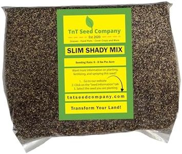TnT Seed Company Slim Shady Mix Food Plot Seed, Seeds 1/2 Acre, Perennial, Chicory and Two Clovers, Easy to Plant and Maintain, Throw and Grow