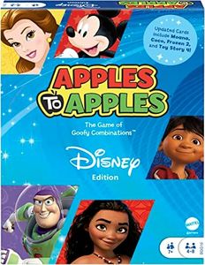 Disney Apples to Apples Card Game, Family Game for Kids and Adults, Make Hilarious Comparisons with the Magic of Disney​​​​