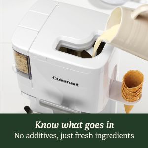 Cuisinart Ice Cream Maker, 1.42L – Automatic Frozen Dessert Machine