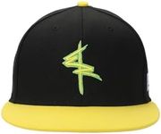 Bioworld Cyberpunk Edgerunners Neon Logo Adult Black Snapback Hat