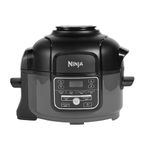 Ninja Foodi MINI Multi-Cooker 4.7L, with 6 Cooking Functions in 1, Pressure Cooker, Air Fryer, Slow Cook and Steam, 1460W, Grey/Black OP100UK