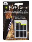Firefly Variety 8 Pack - Fire Starter Accessory for Swiss Army Victorinox Knives (Neon Green-Yellow Glow)