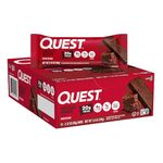 Quest Bar - 60g (Pack of 12, Chocolate Brownie)